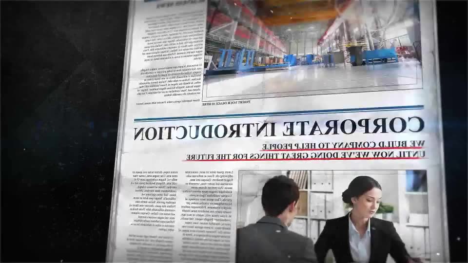 Newspaper 19682965 Videohive Download Quick After Effects