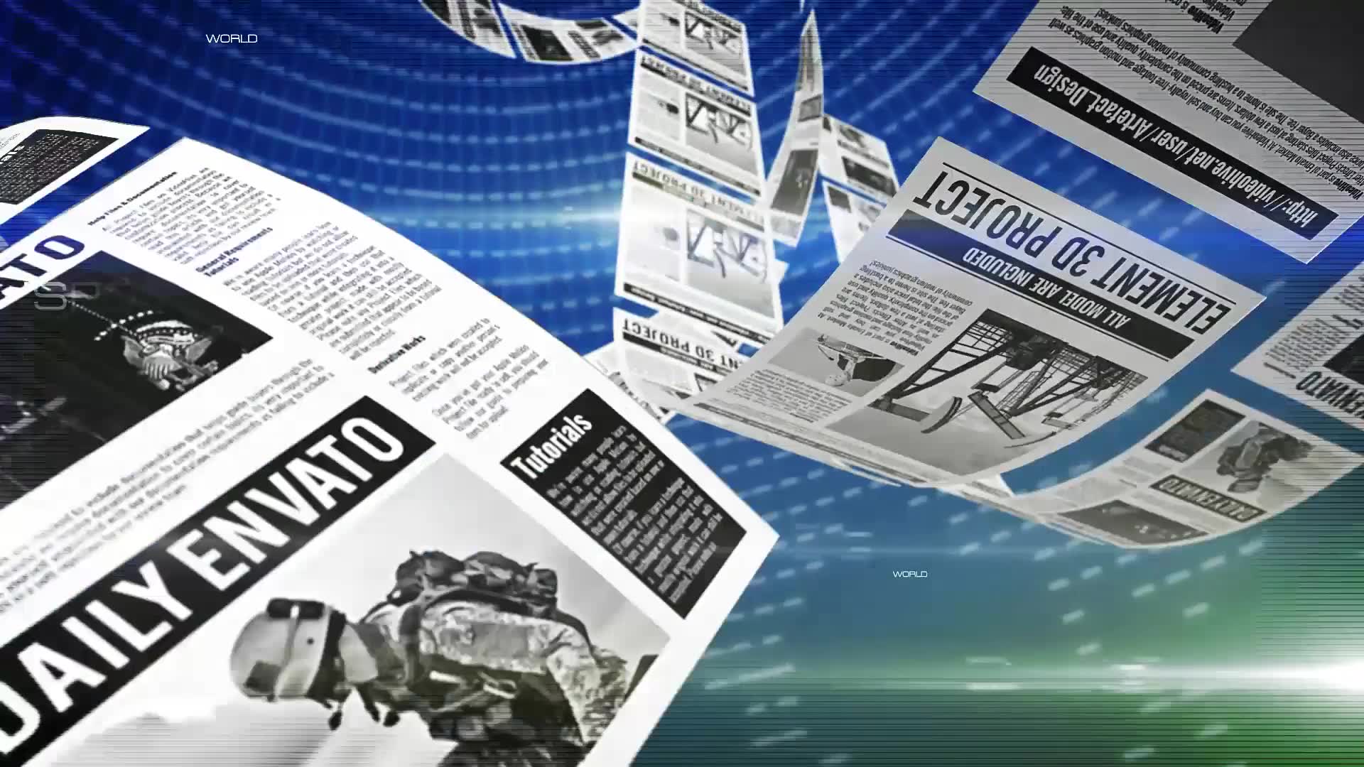 Newspapers Review Opener Videohive 12157625 After Effects Image 3