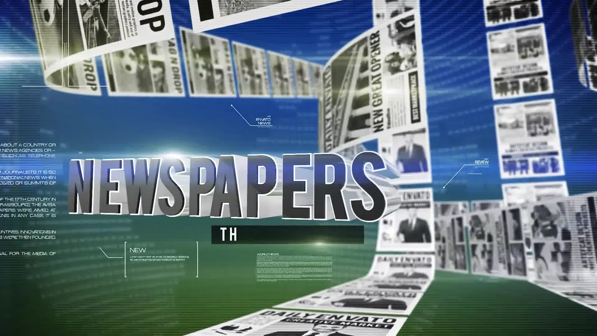 Newspapers Review Opener Videohive 12157625 After Effects Image 9