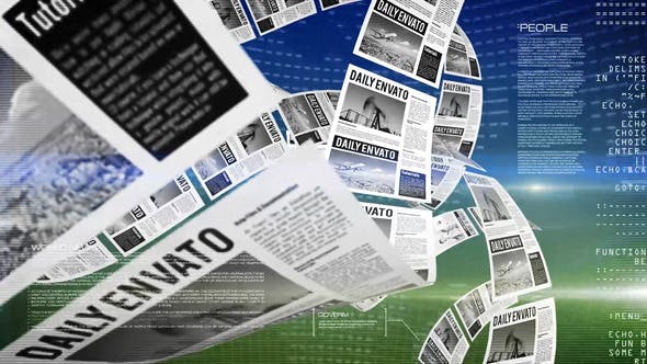Newspapers Review Opener - 12157625 Videohive Download