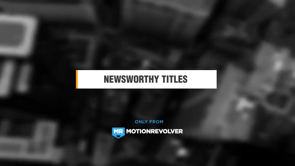 Newsworthy Titles and Lower Thirds - Download Videohive 19543168