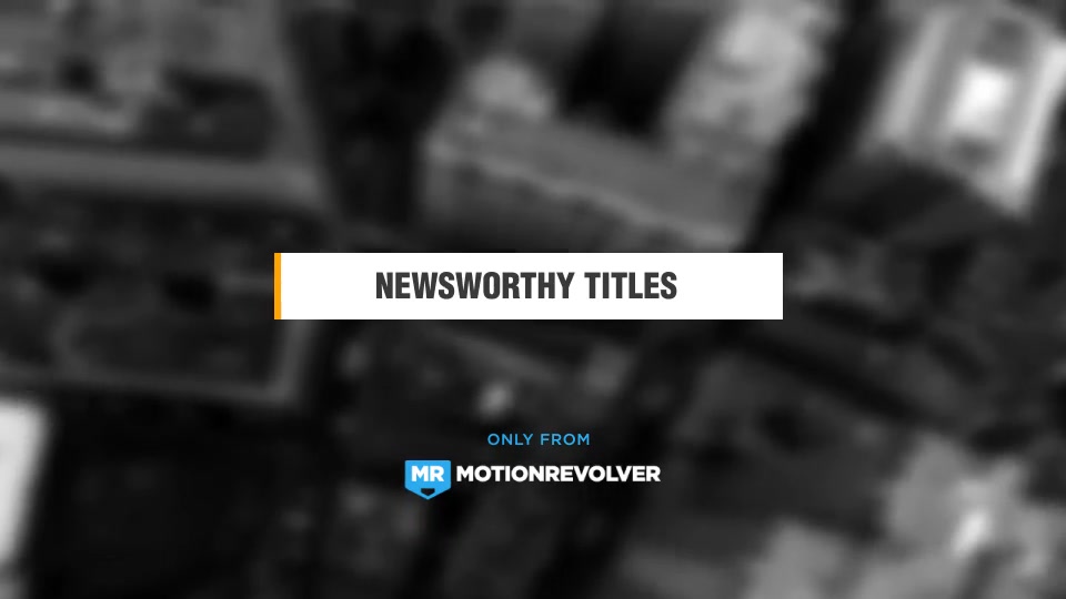 Newsworthy Titles and Lower Thirds - Download Videohive 19543168
