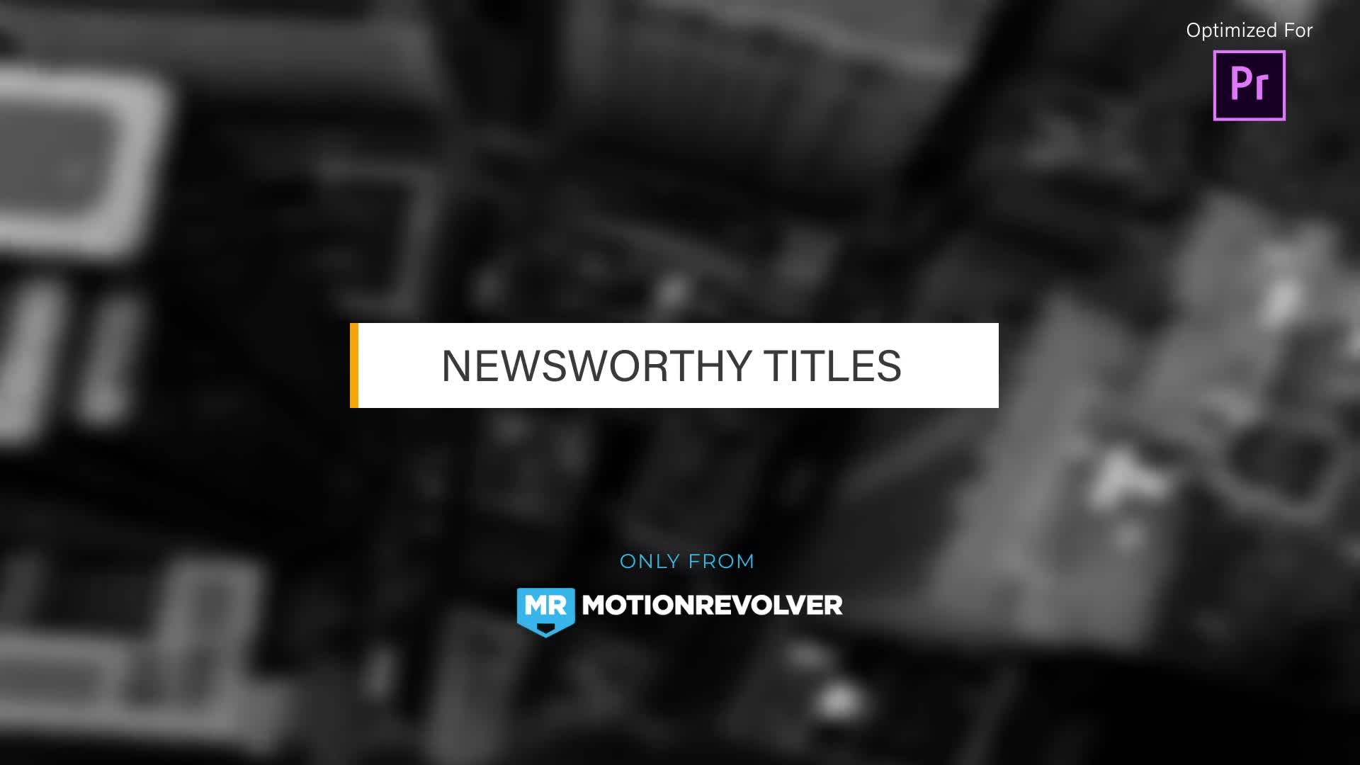 Newsworthy Titles | MOGRT for Premiere Pro - Download Videohive 21879677