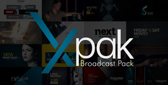 nexpak after effects broadcast template free download