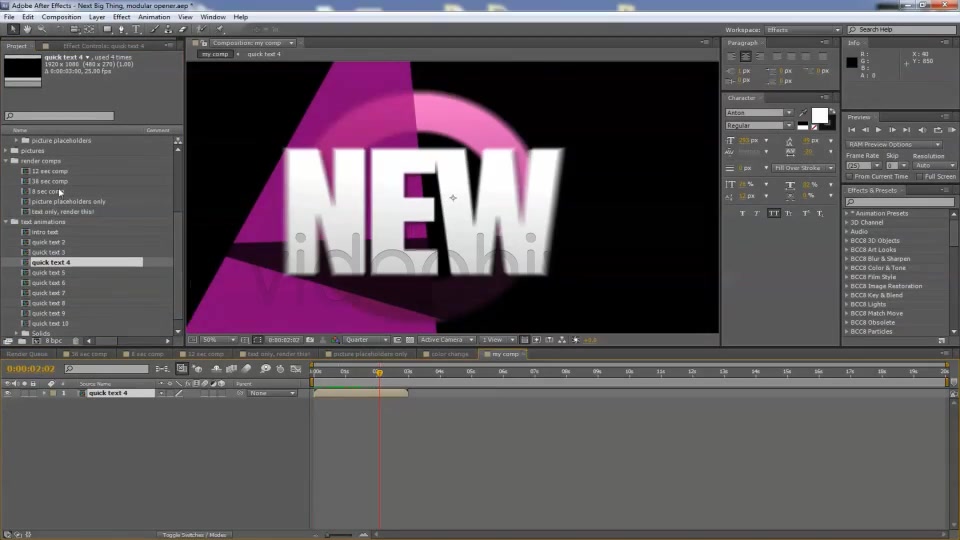 Next Big Thing, Modular opener Videohive 4422890 After Effects Image 13