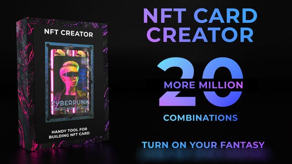 NFT Card Creator - Download 36641908 Videohive