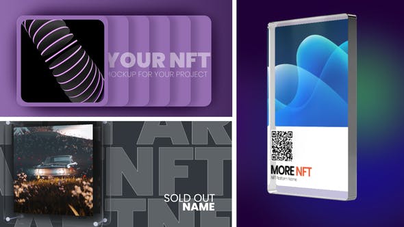 NFT Card Slides - Download Videohive 38625255