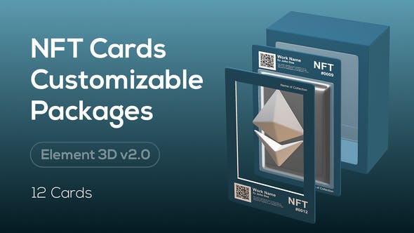 NFT Cards Packages Kit - Download 39005521 Videohive