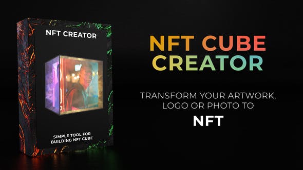 NFT Cube Creator - Videohive Download 39410643