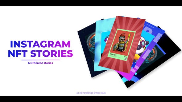 NFT Instagram Stories - Videohive 36229080 Download