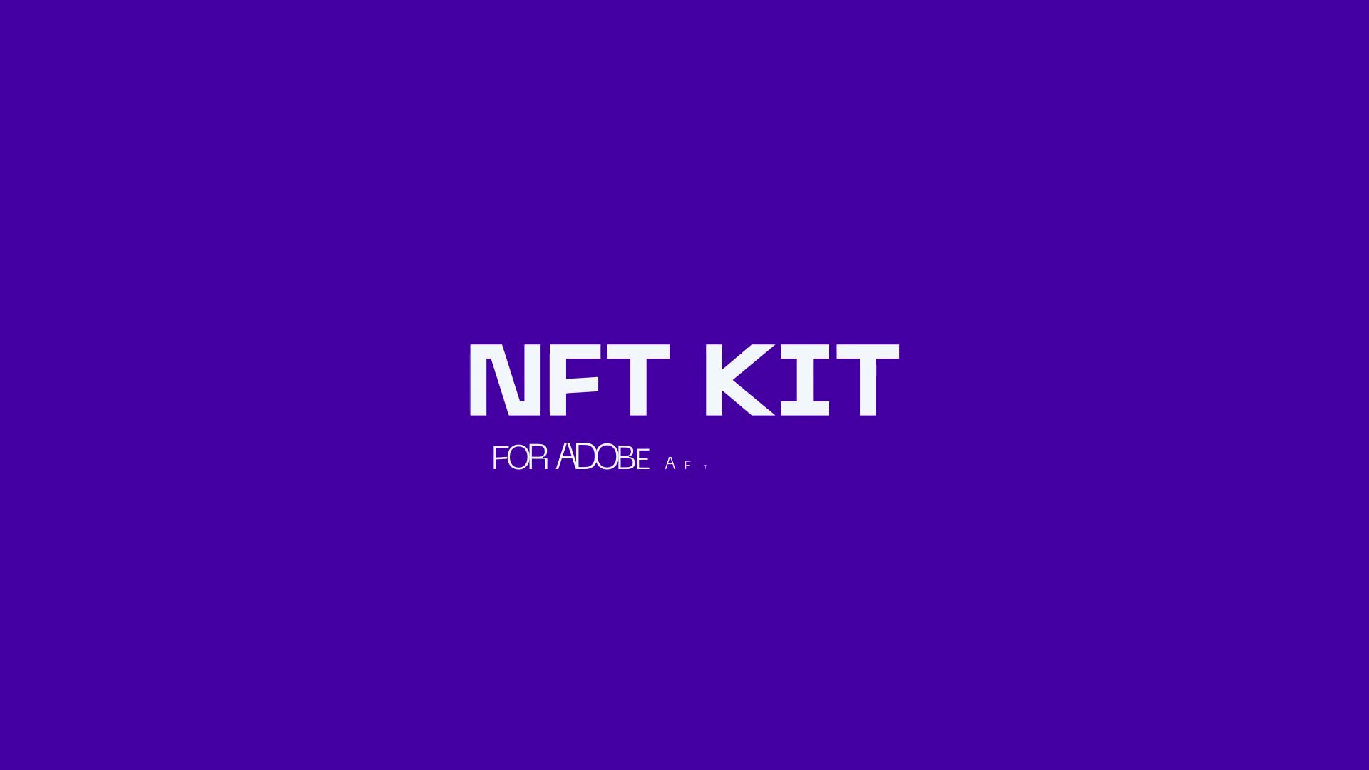 NFT KIT for After Effects Videohive 37362923 After Effects Image 1