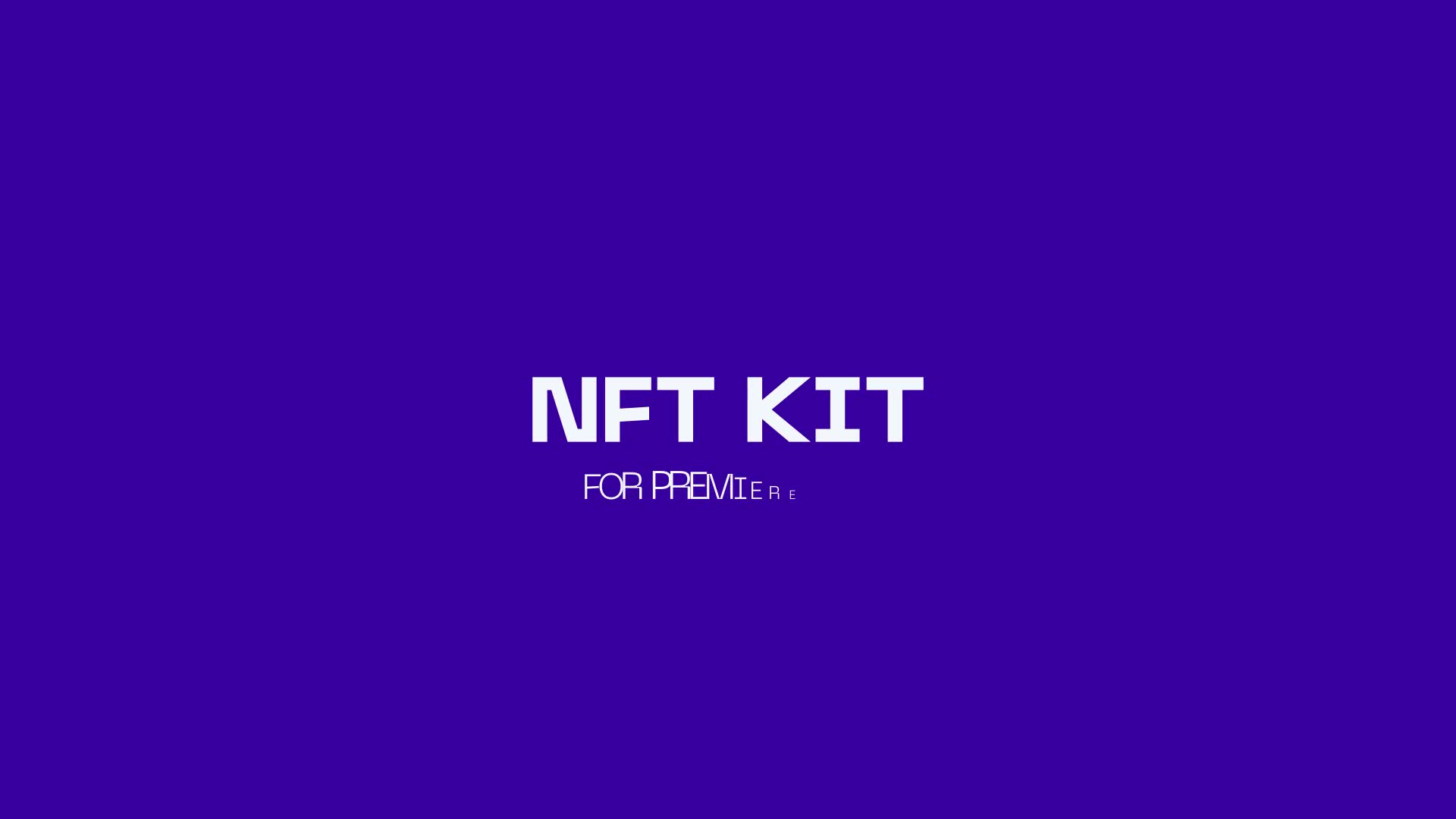 NFT KIT for Premiere Pro Videohive 37362891 Premiere Pro Image 1