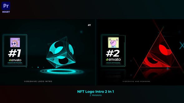 NFT Logo Intro 2 In 1 - Download Videohive 37189656