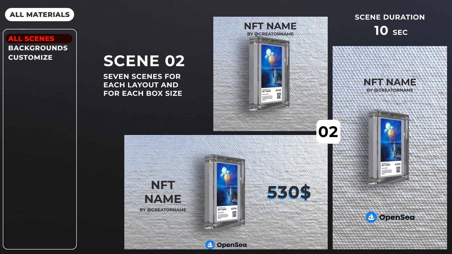 NFT Mini Promo Builder Videohive 36126912 After Effects Image 6
