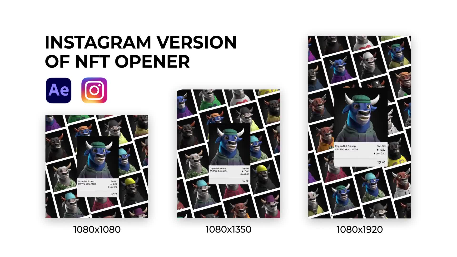 NFT Promo Instagram Videohive 38094214 After Effects Image 2