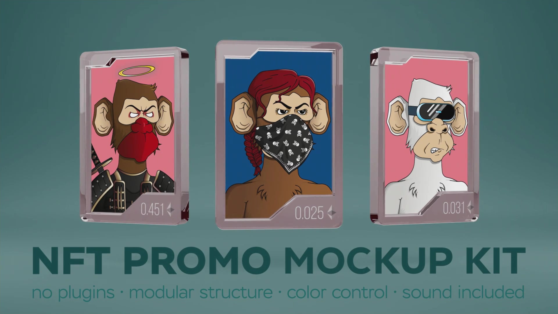 NFT Promo MockUp Kit Videohive 38250076 After Effects Image 10