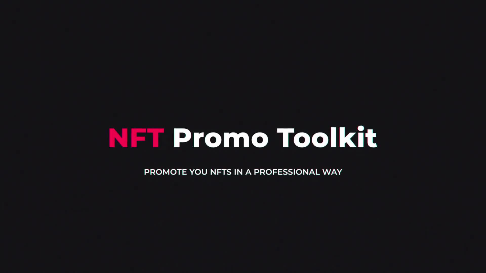 NFT Promo Toolkit Videohive 35878169 After Effects Image 1