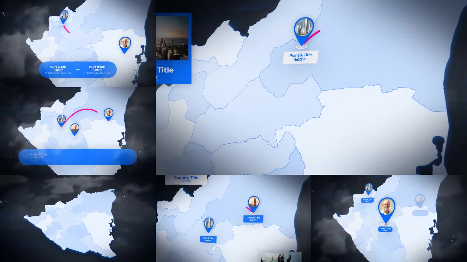 Nicaragua Animated Map Republic of Nicaragua Map Kit Videohive 24303566 After Effects Image 10