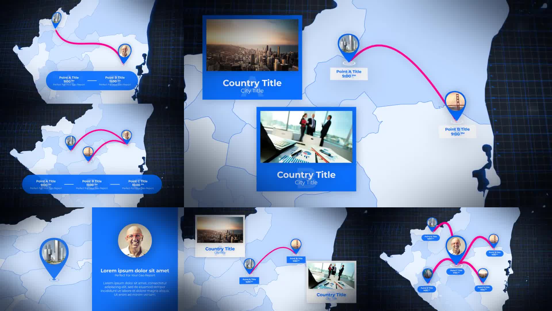 Nicaragua Animated Map Republic of Nicaragua Map Kit Videohive 24303566 After Effects Image 11