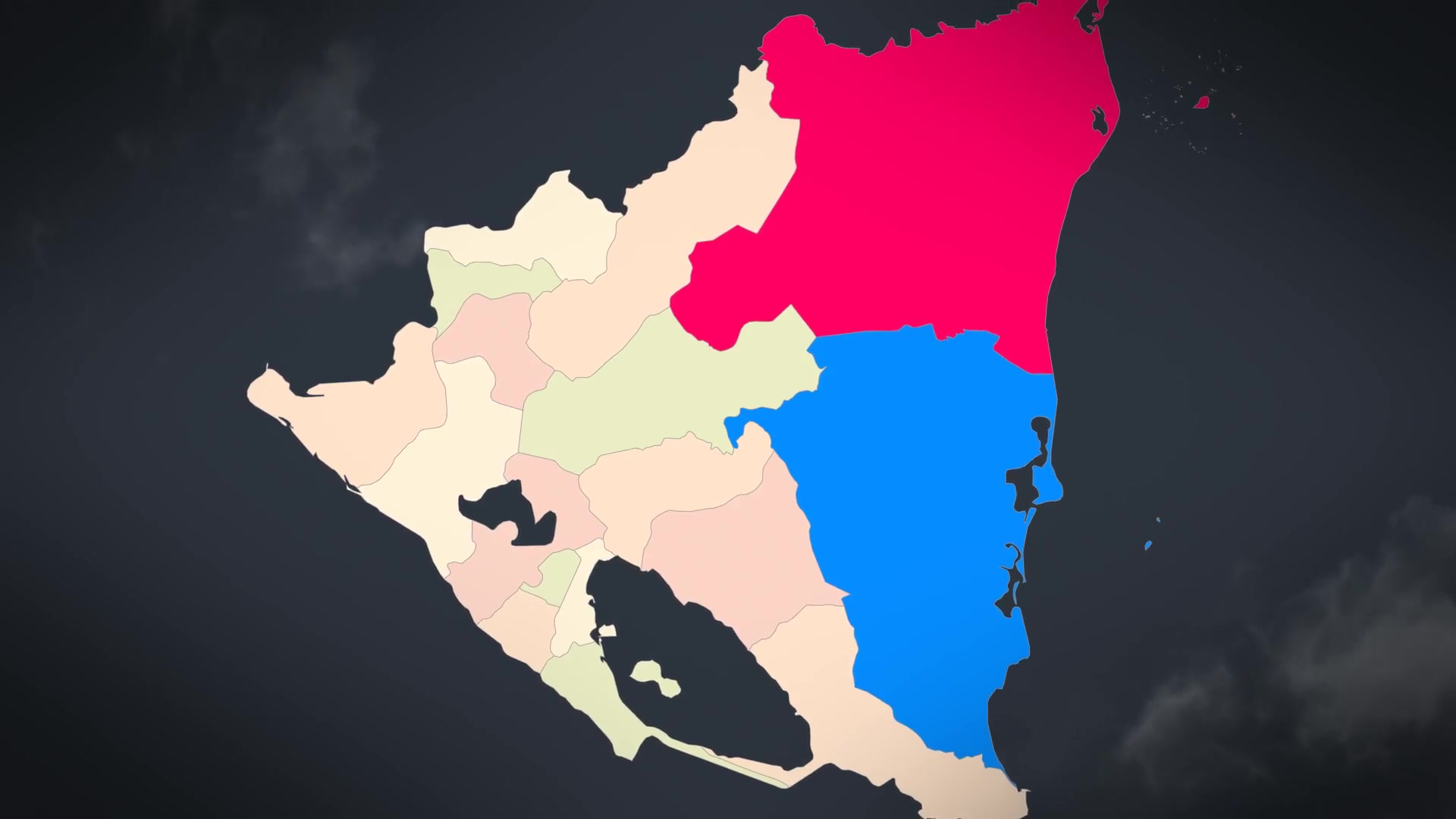 Nicaragua Animated Map Republic of Nicaragua Map Kit Videohive 24303566 After Effects Image 4