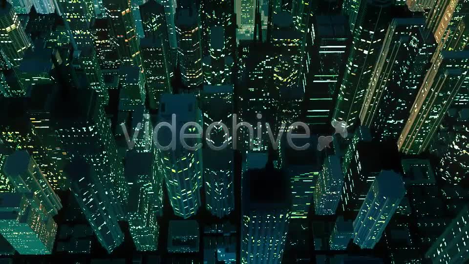 Night City Flight Videohive 9808529 Motion Graphics Image 7