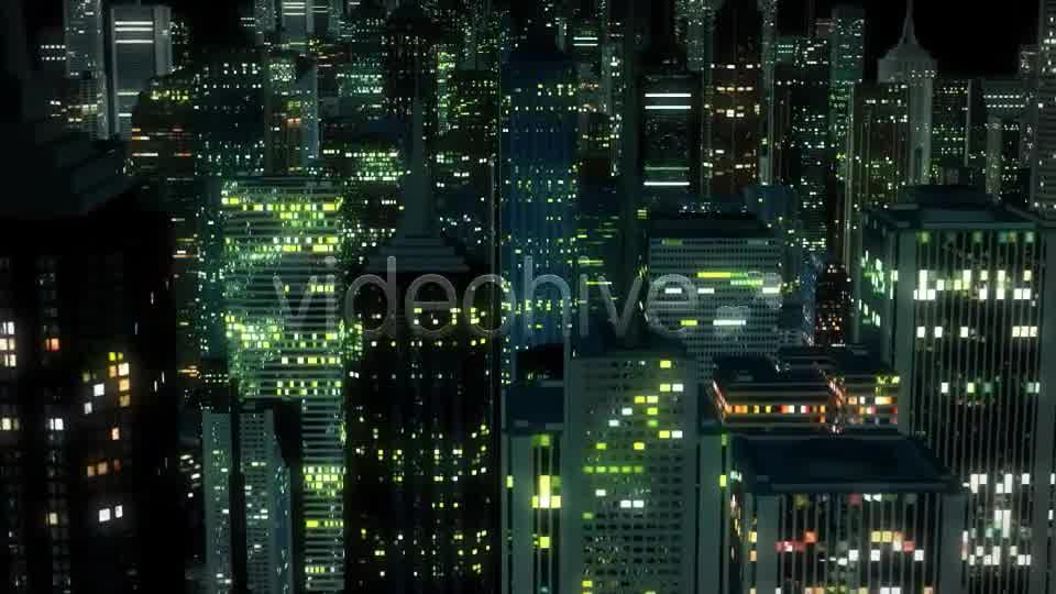 Night City Flight Seamless Motion Background Videohive 9818039 Motion Graphics Image 10