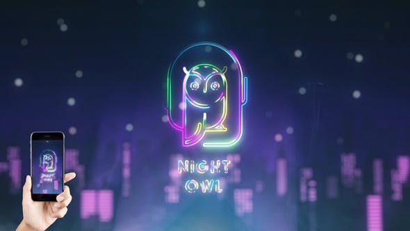 Night City Logo Reveal - Download 24416574 Videohive