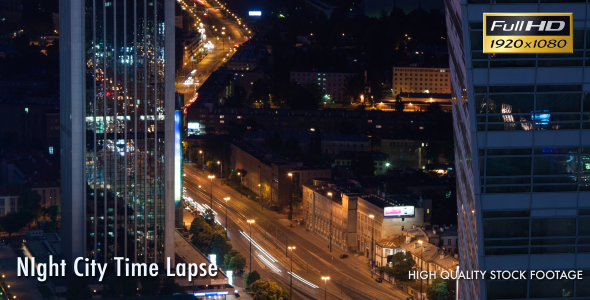 Night City Time Lapse  - Download Videohive 5085978