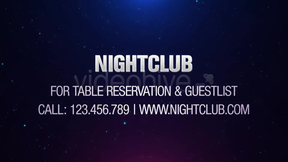 Night Club Promo - Download Videohive 2909413