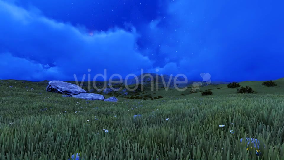 Night Field Landscape - Download Videohive 8178881