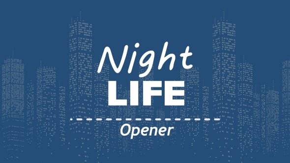 Night Life Opener - Download 16298050 Videohive