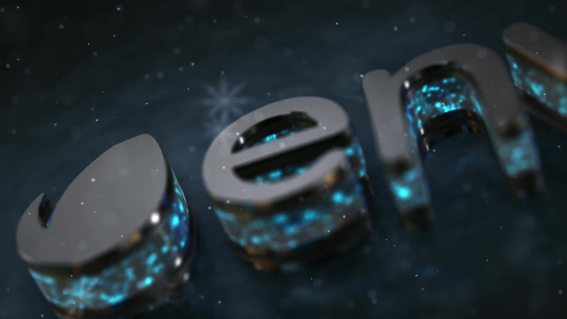 Night Merry Christmas Logo Reveal Videohive 22803117 After Effects Image 1
