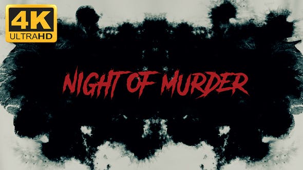 Night Of Murder Trailer Titles - 27062414 Download Videohive