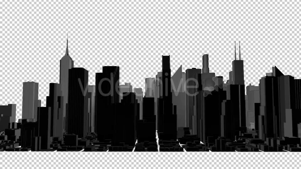 Night Panorama of the City - Download Videohive 19587257