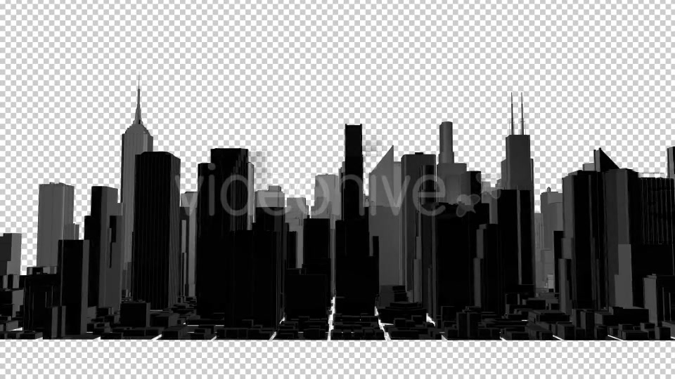 Night Panorama of the City - Download Videohive 19587257