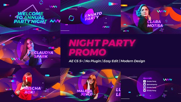 Night Party Promo - Download Videohive 23900063