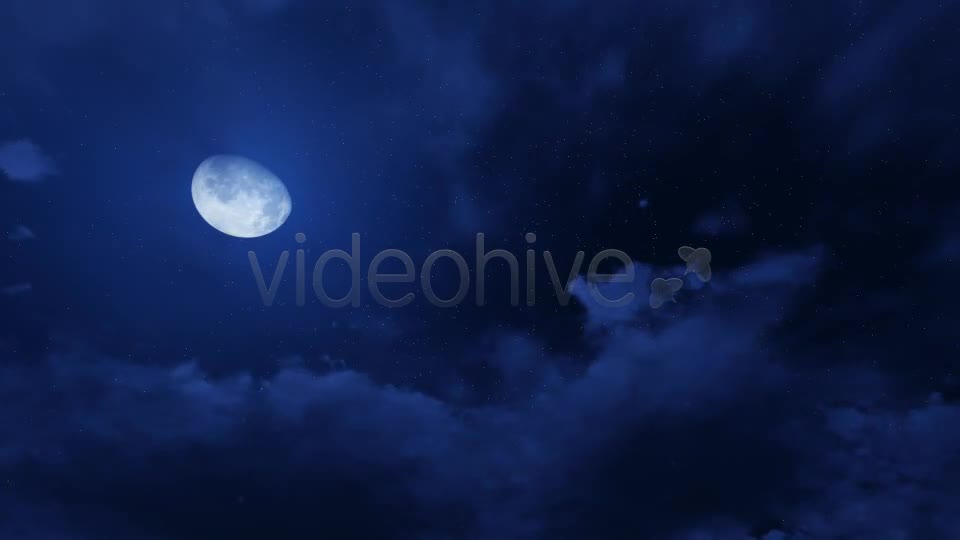 Night Sky and Clouds - Download Videohive 8713504