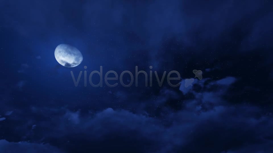 Night Sky and Clouds - Download Videohive 8713504