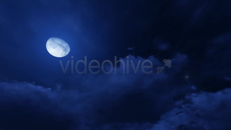 Night Sky and Clouds - Download Videohive 8713504