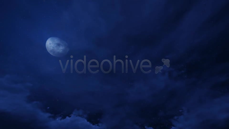 Night Sky and Clouds - Download Videohive 8713504