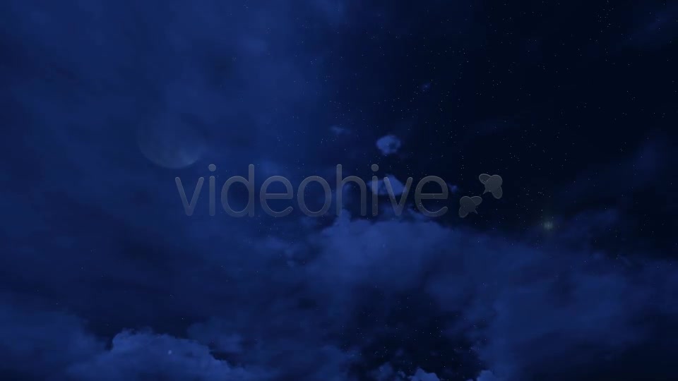 Night Sky and Clouds - Download Videohive 8713504