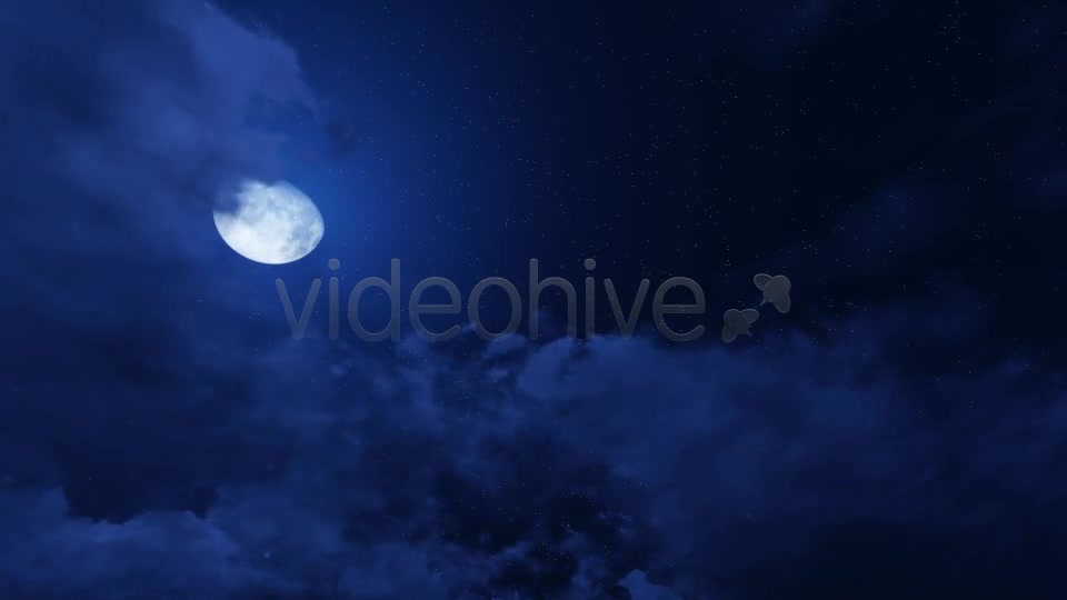 Night Sky and Clouds - Download Videohive 8713504