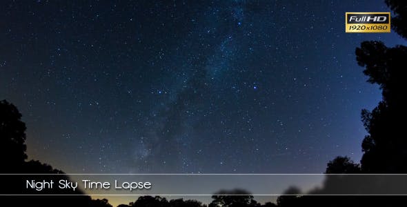 Night Sky Time Lapse  - Videohive 6023467 Download
