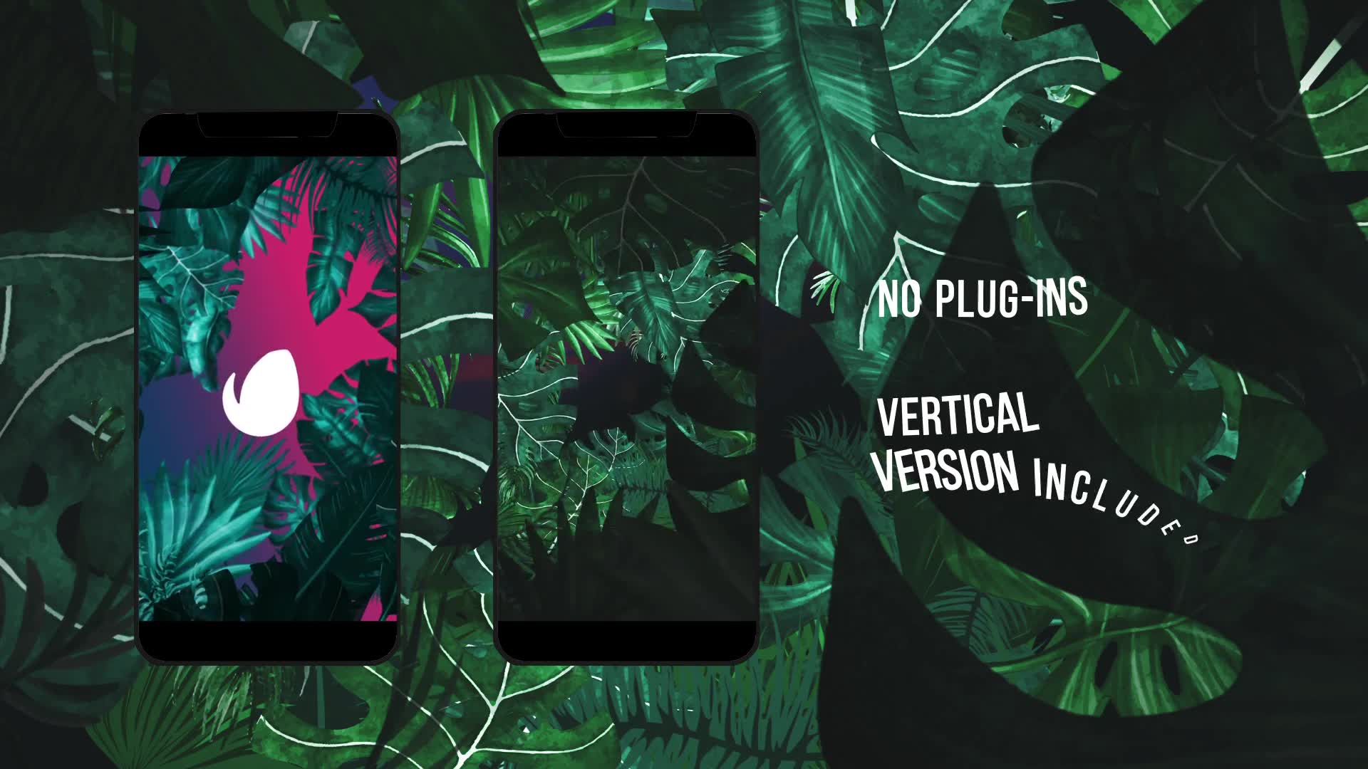 Night Tropical Logo Videohive 25664161 After Effects Image 8