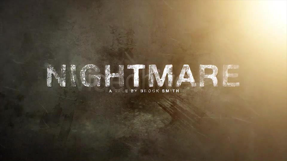 Nightmare HD Trailer - Download Videohive 108037