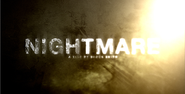 Nightmare HD Trailer - Download Videohive 108037