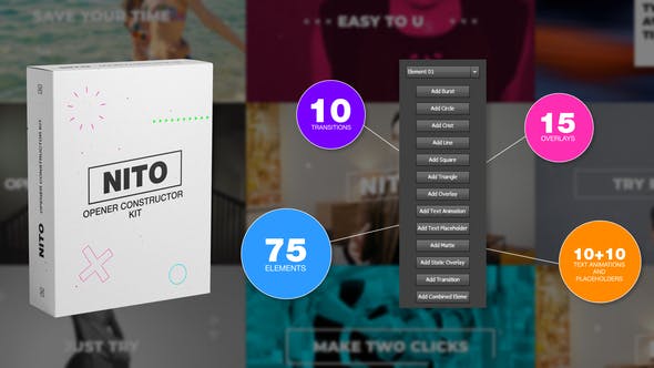 NITO Opener Element Constructor Pack - 23770484 Download Videohive