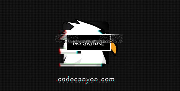 No Signal Glitch Logo - 16935131 Download Videohive
