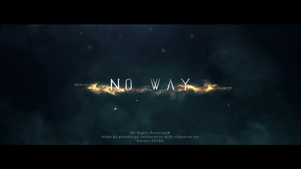 No Way | Trailer Titles Videohive 20756645 After Effects Image 12