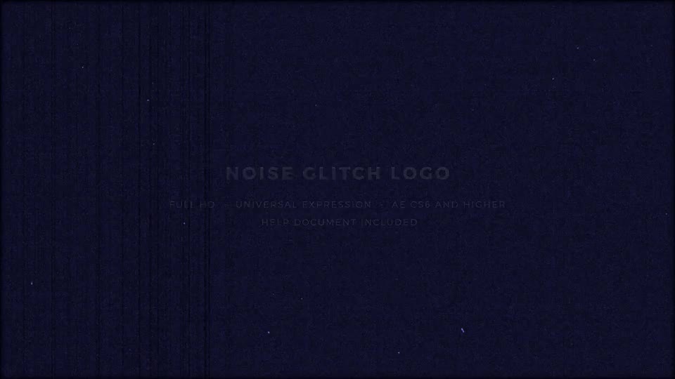 Noise Glitch Logo Videohive 20800306 After Effects Image 2